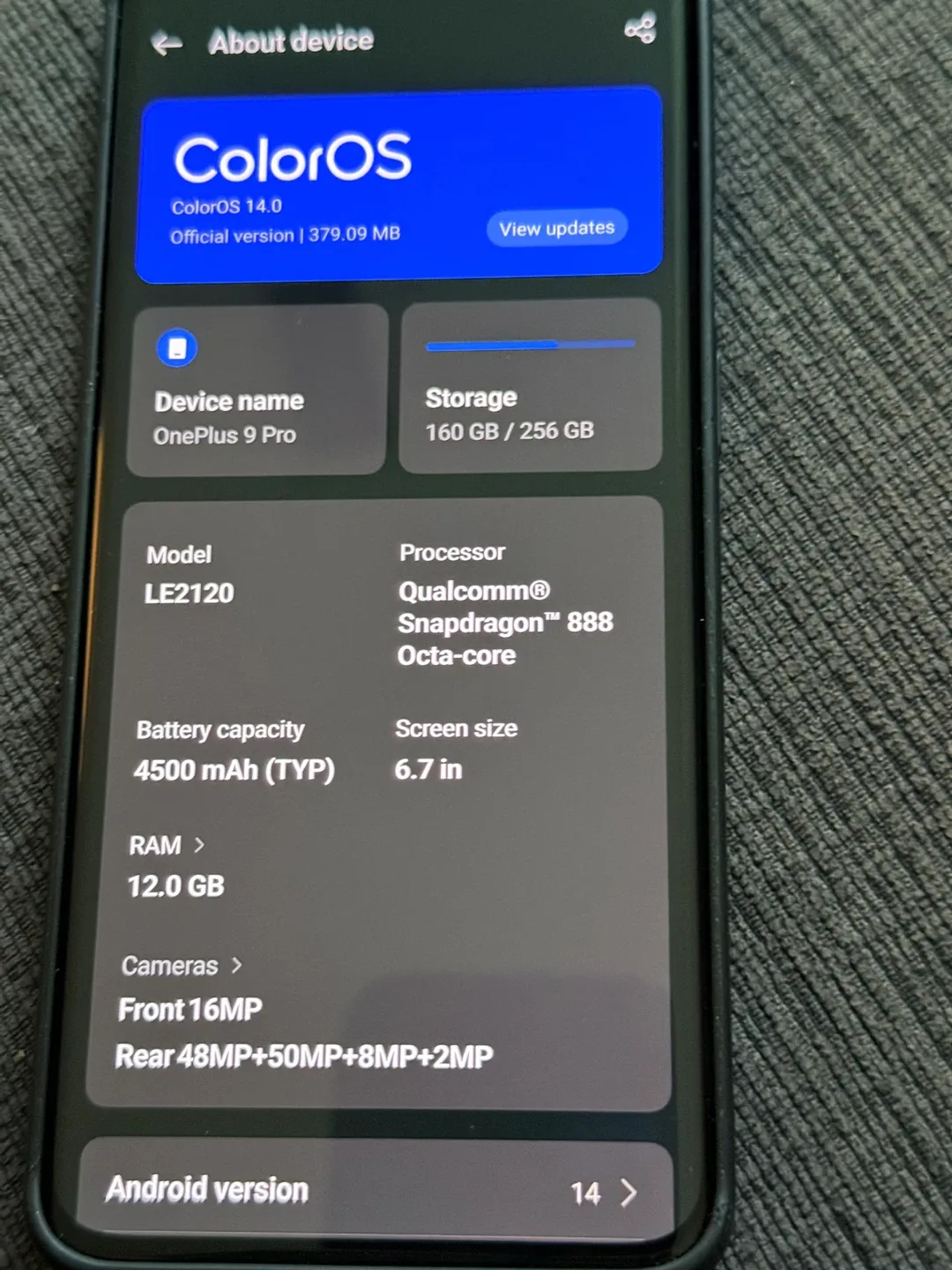 OnePlus 9 Pro Black 12+256 image indicator(2)