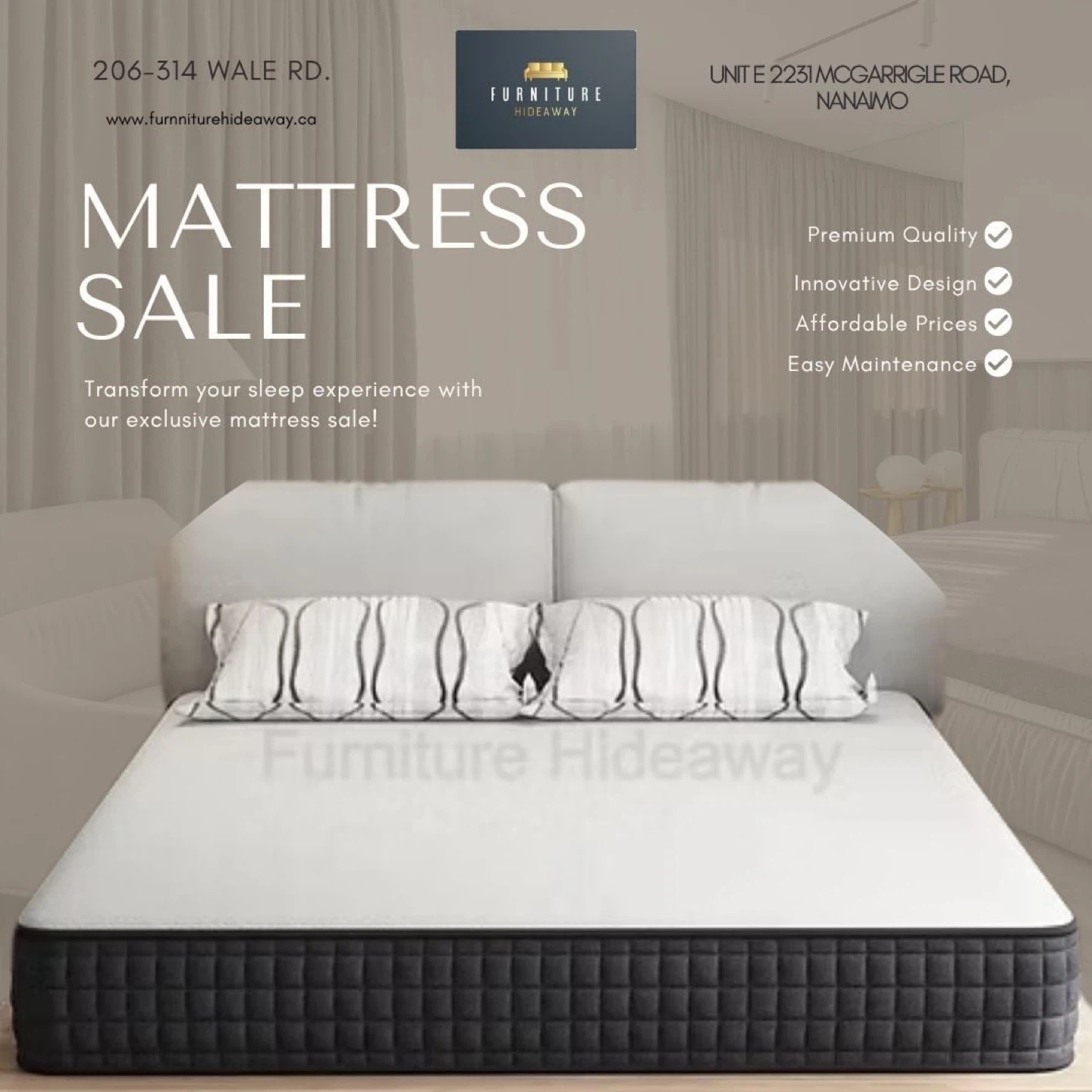 🤩🥳Top-Quality Mattresses at Affordable Prices🤩🥳