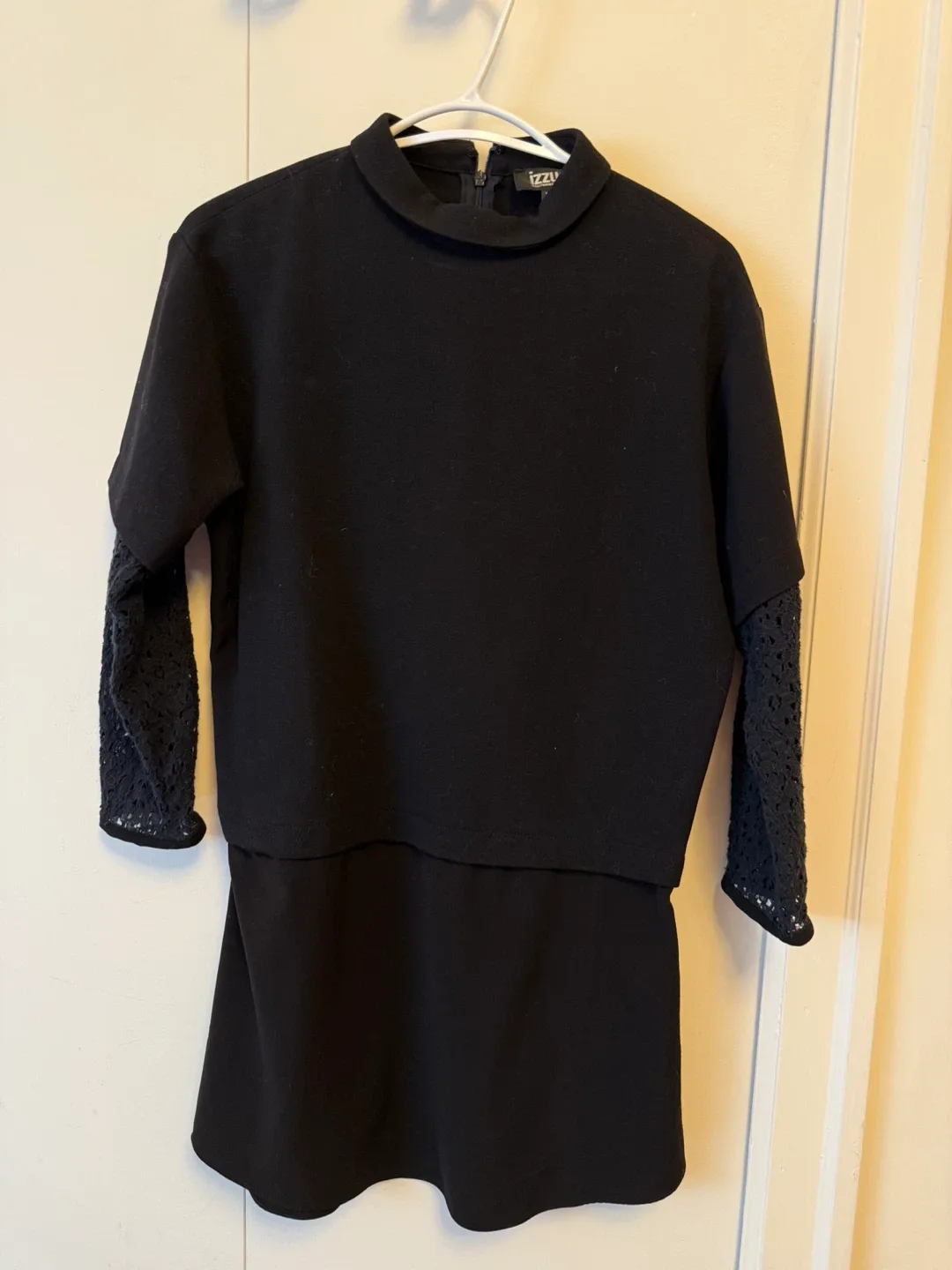 Izzue Black Dress - Size XS thumbnail