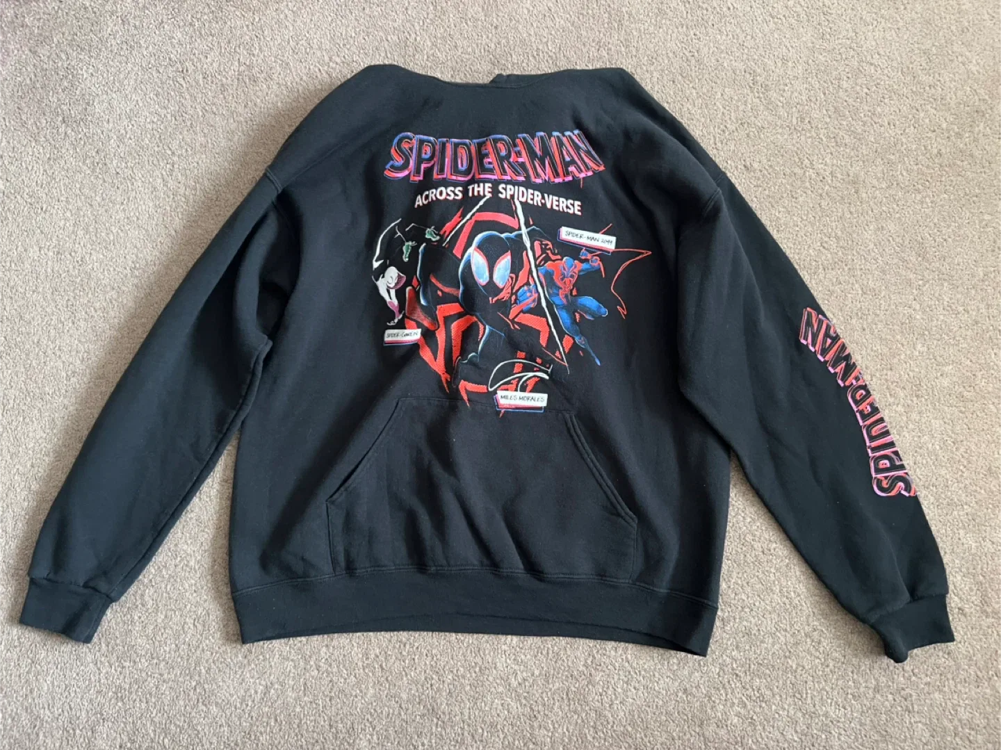 Spider-Man Across the Spider-Verse Hoodie XL thumbnail