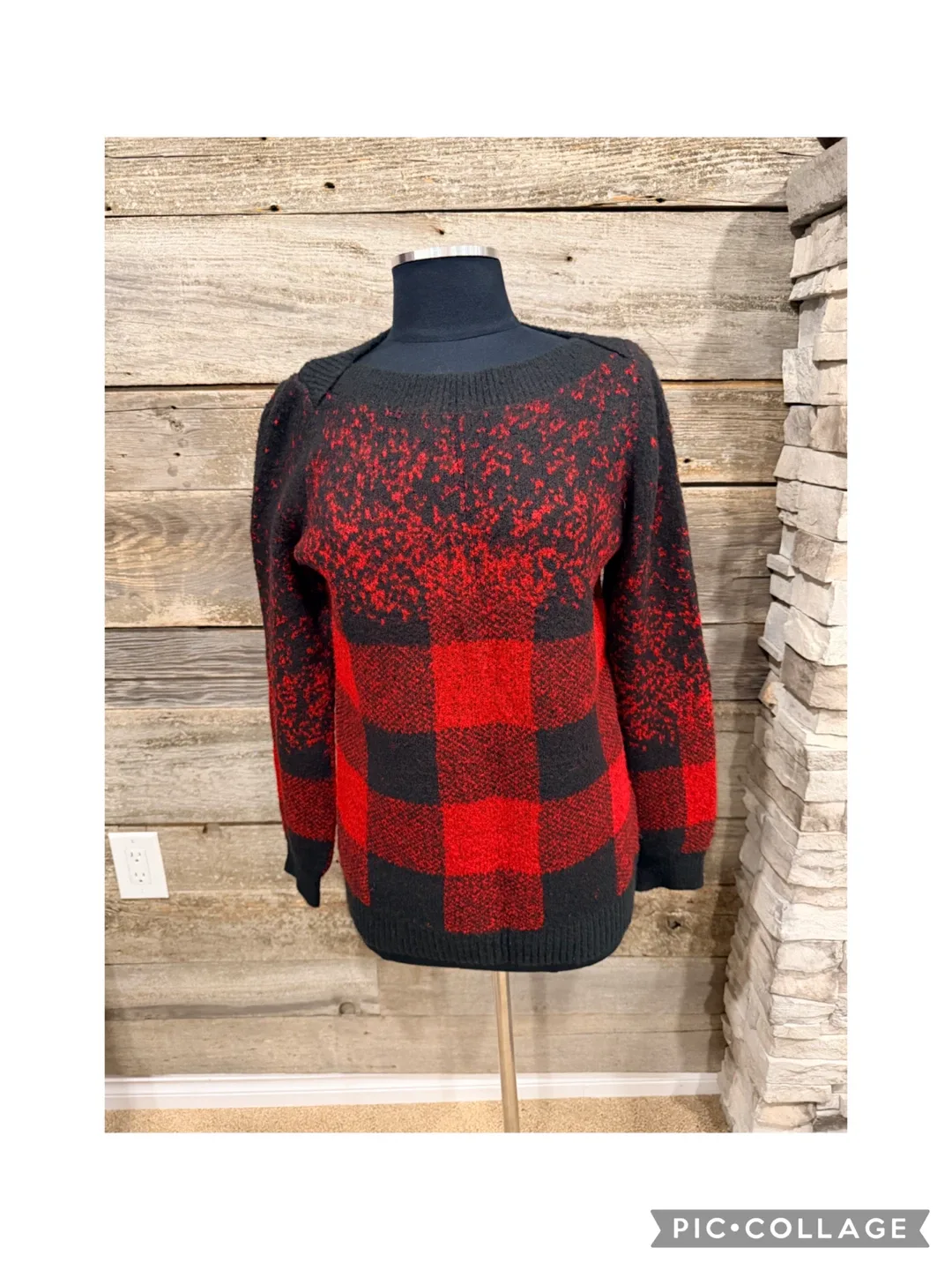 Ricki’s Checkers Sweater