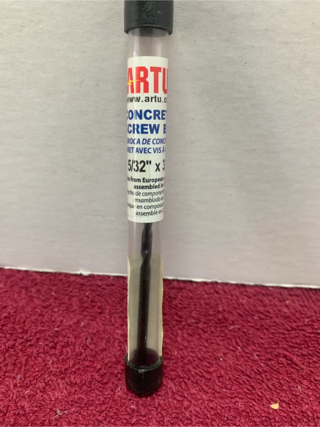 ARTU 5/32 X 3-1/2 CONCRETE BITS image indicator(3)