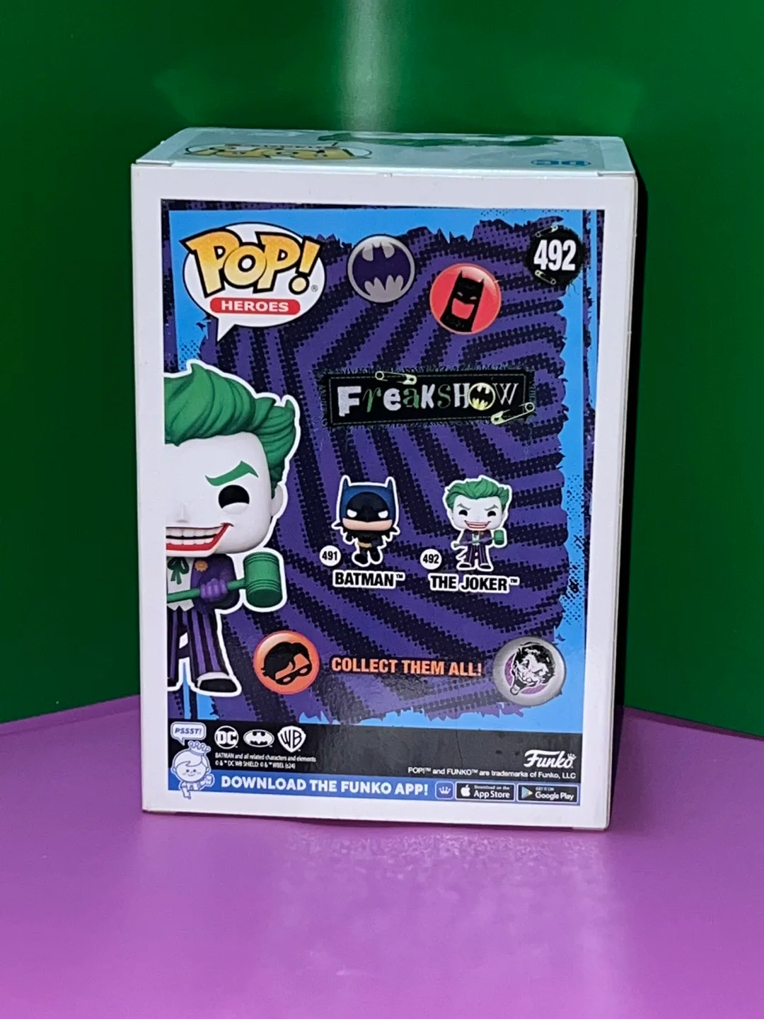 Funko Pop! Heroes The Joker Freakshow 492 image indicator(2)
