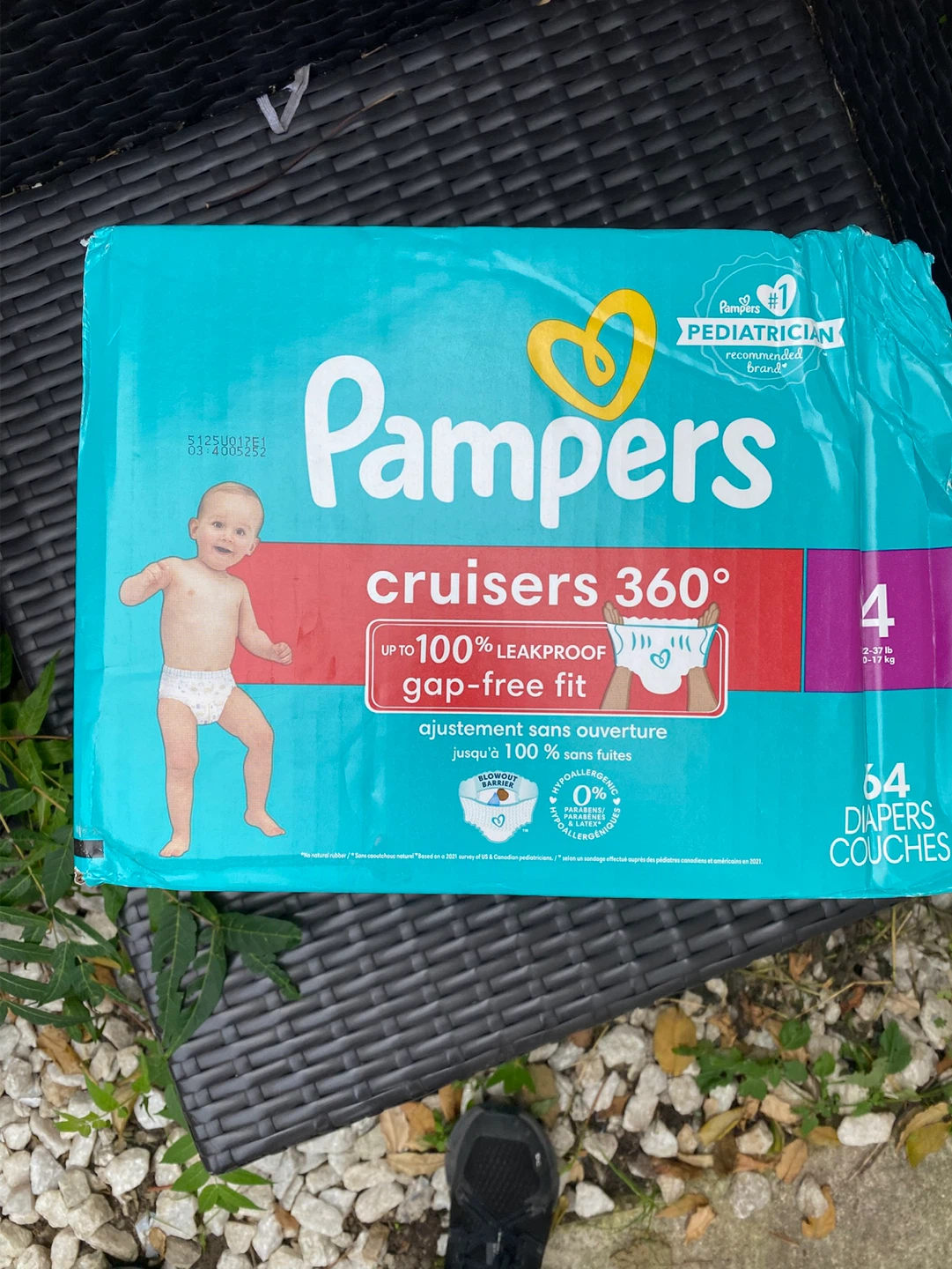 Pampers Cruisers 360° Size 4 (64 Diapers)