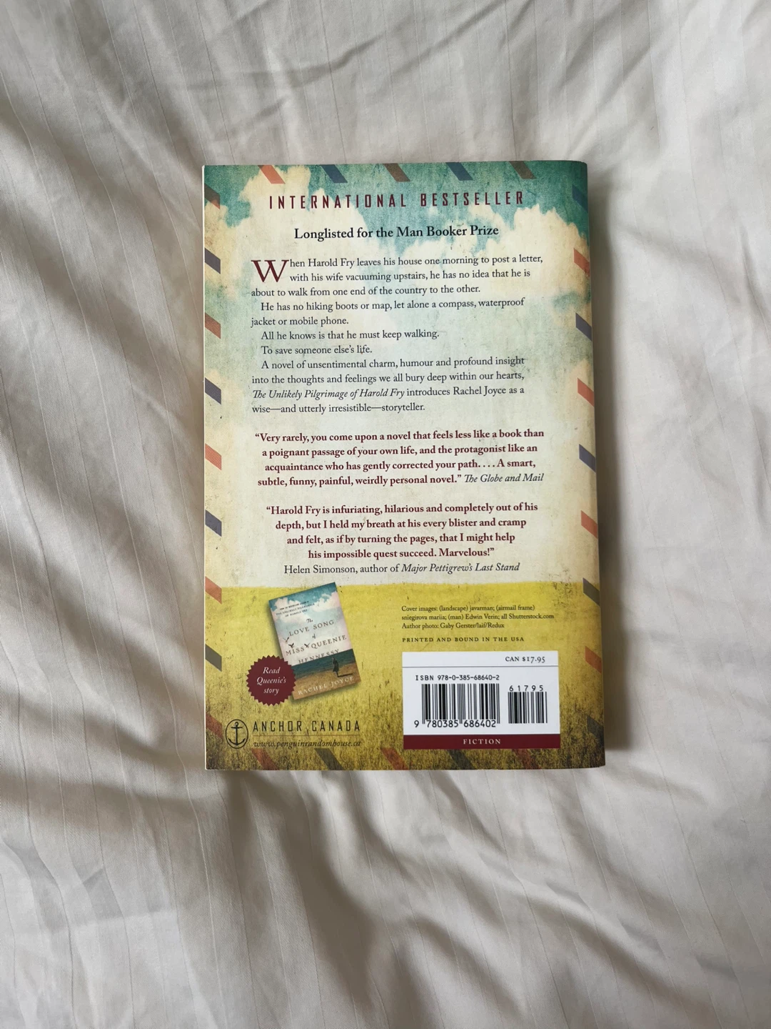 The Unlikely Pilgrimage of Harold Fry by Rachel Joyce - photo 3