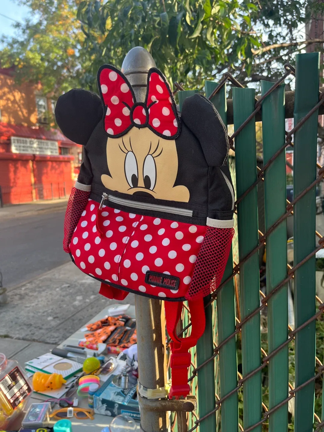 Minnie Mouse Backpack - Red & Black image indicator(2)