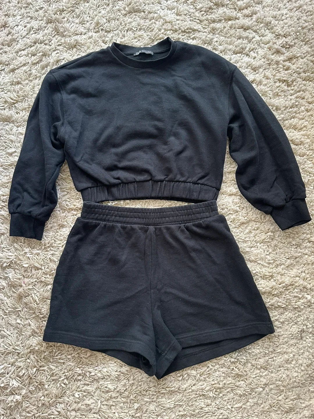 Zara Black Loungewear Set image indicator(2)