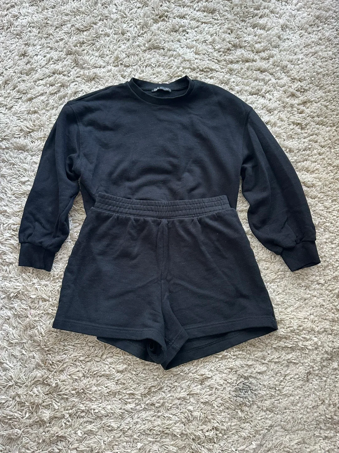 Zara Black Loungewear Set image indicator(3)