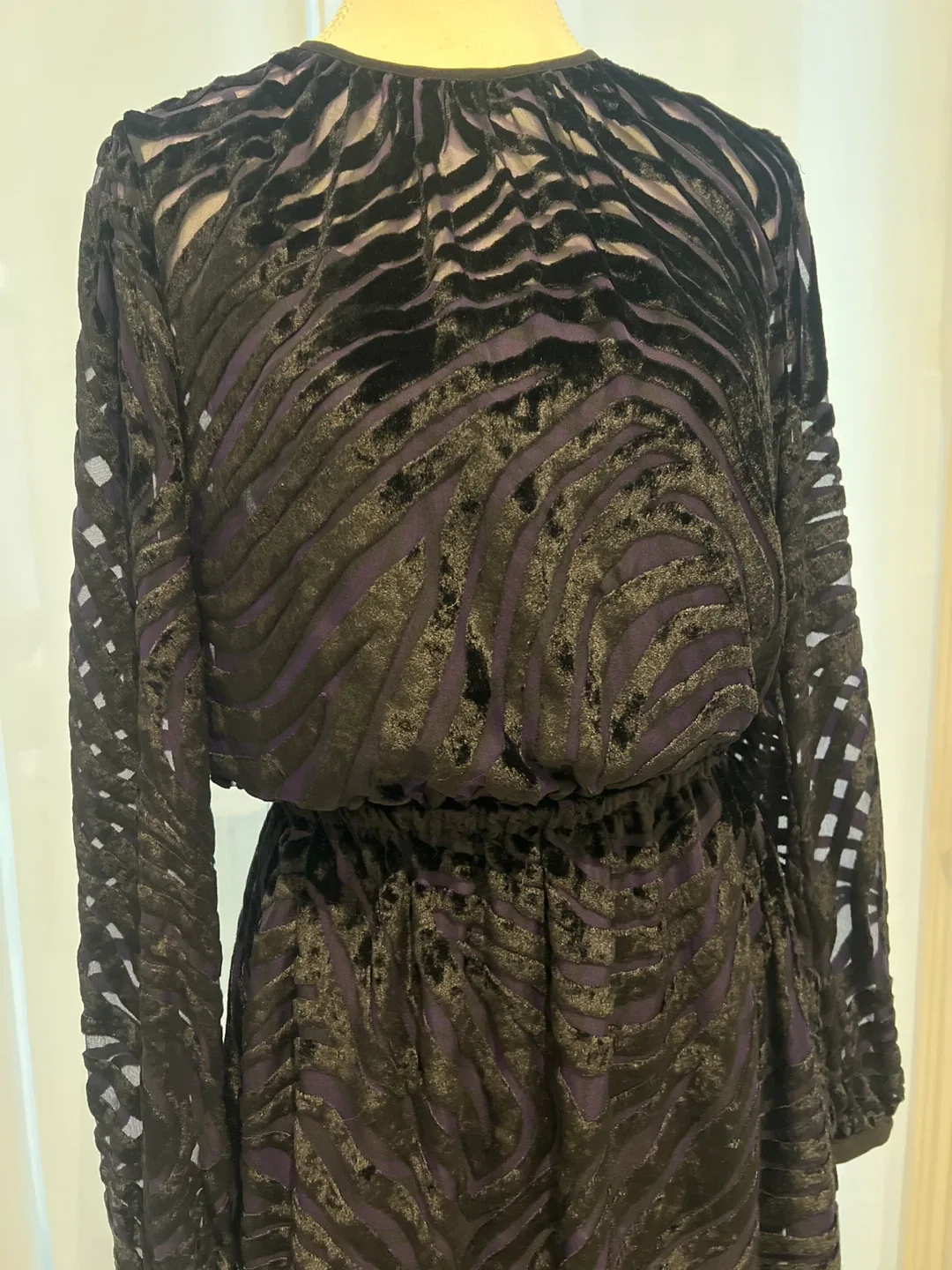 Michael Kors Tiger Velvet Jacquard Dress image indicator(6)