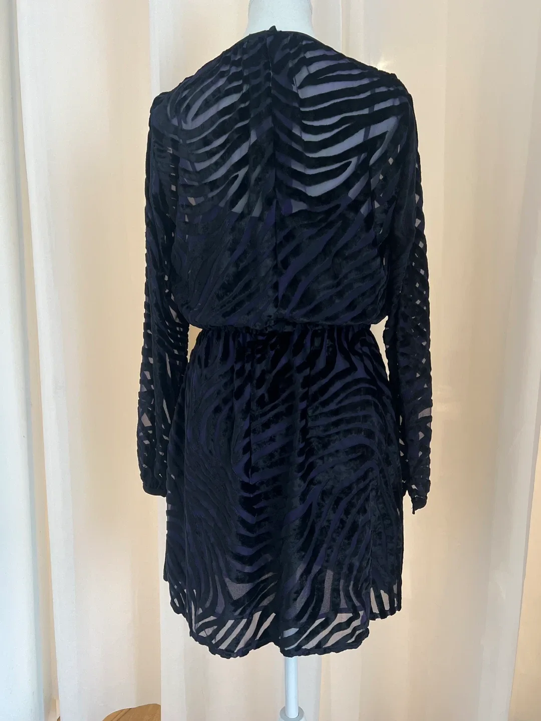 Michael Kors Tiger Velvet Jacquard Dress image indicator(3)