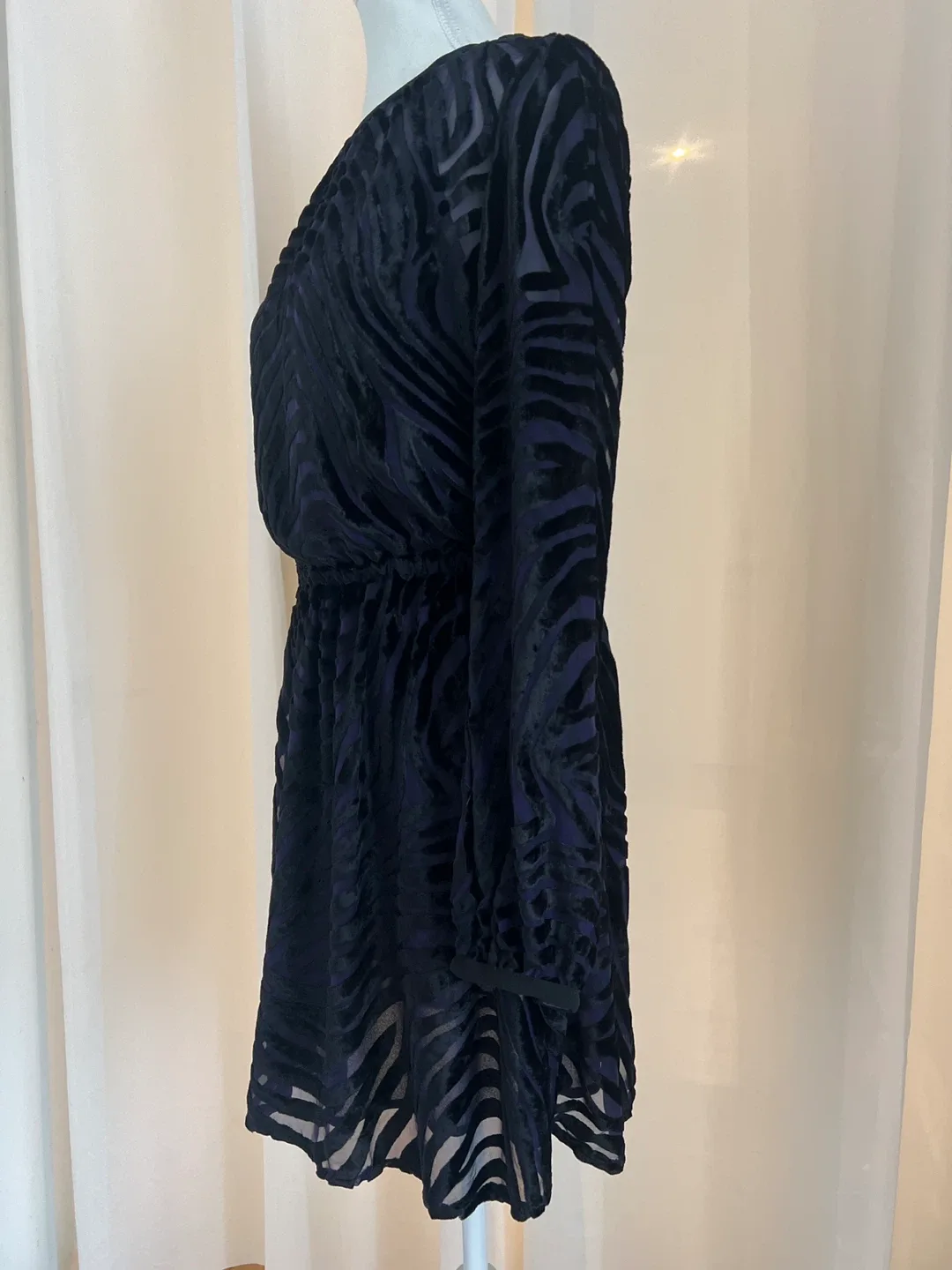 Michael Kors Tiger Velvet Jacquard Dress image indicator(4)