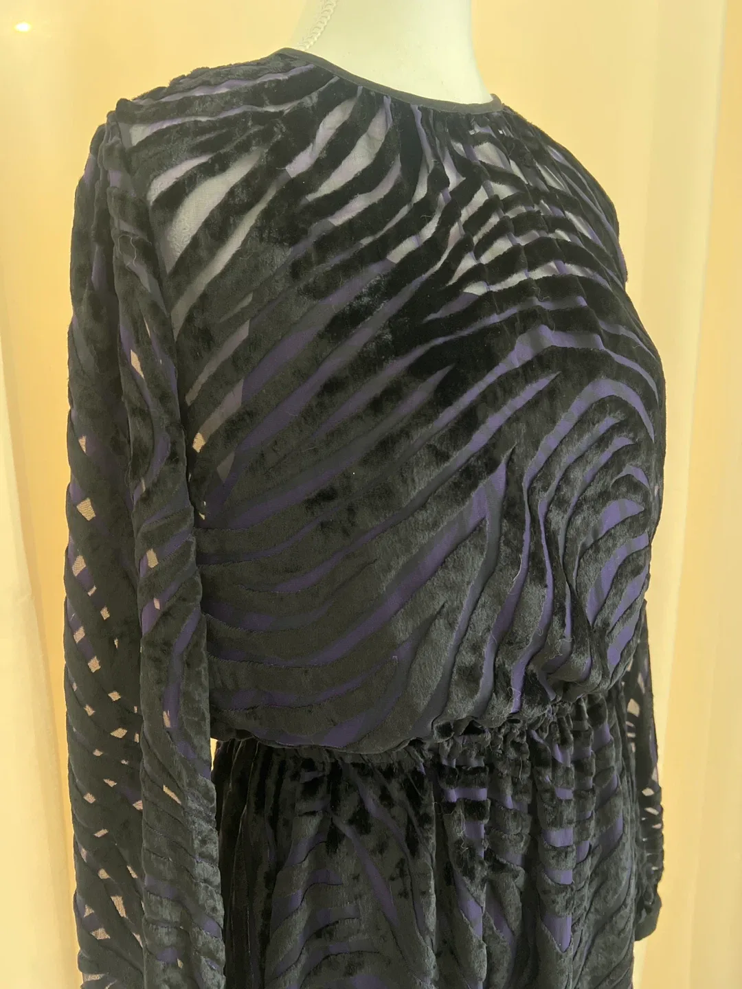 Michael Kors Tiger Velvet Jacquard Dress image indicator(7)