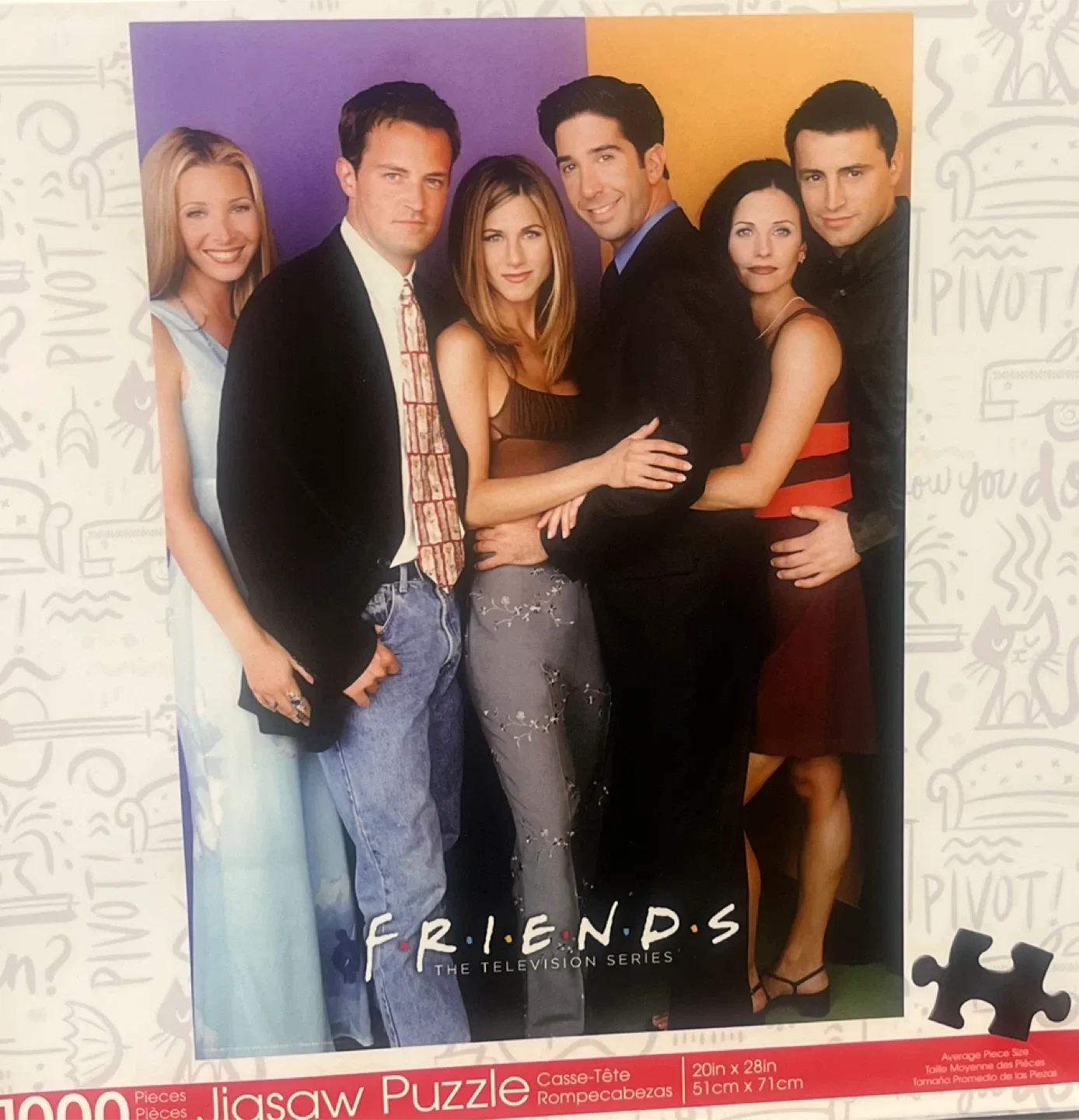 Friends 1000 Piece Jigsaw Puzzle thumbnail