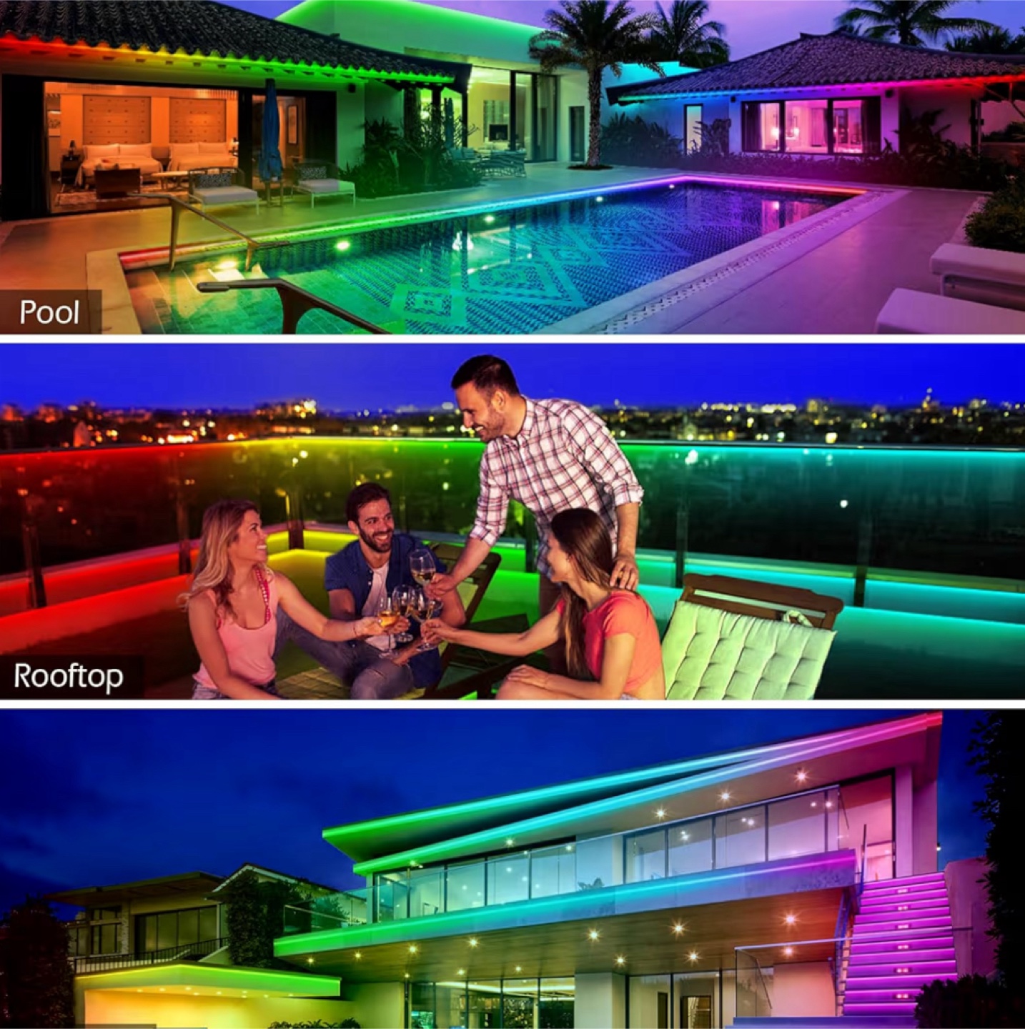 500FT Outdoor LED Strip Lights - New - photo 5