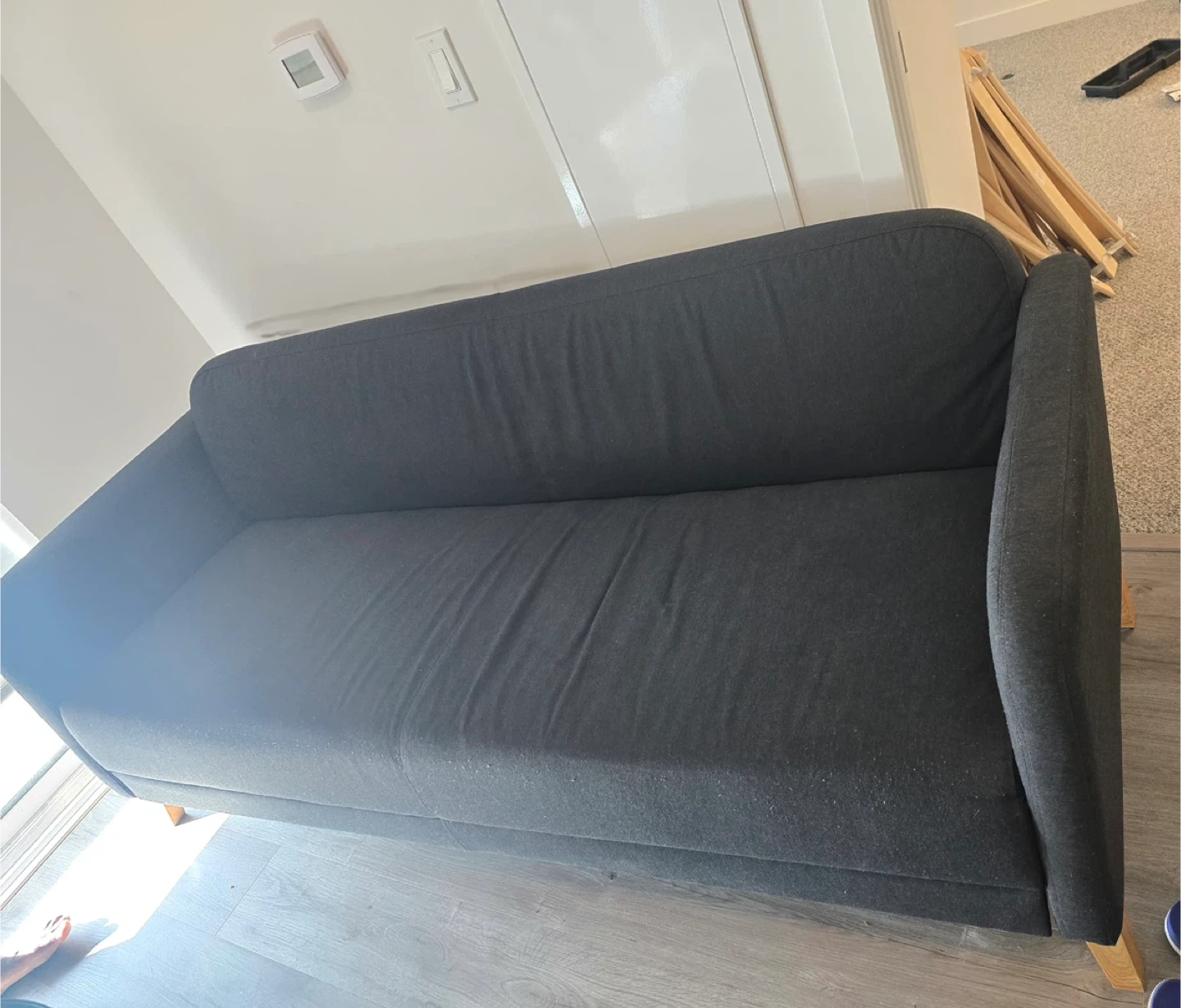 Dark Grey Sofa (3-Seater) - photo 3