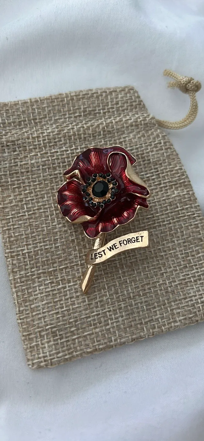 Poppy Pin - Lest We Forget thumbnail