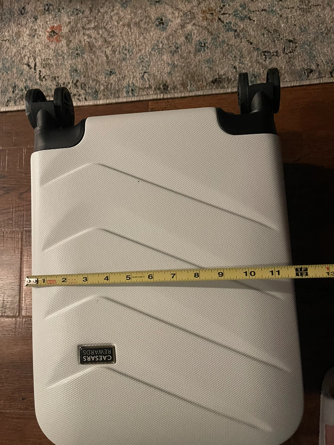 Caesars Rewards White Carry-On Luggage - photo 5
