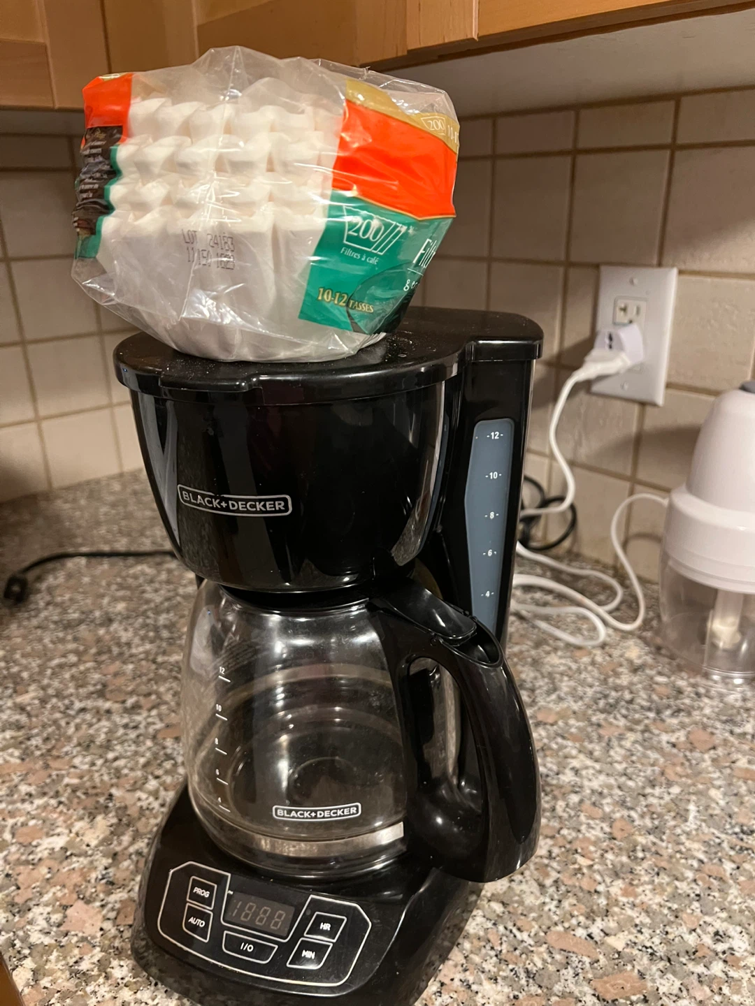 Black+Decker Coffee Maker + Filters