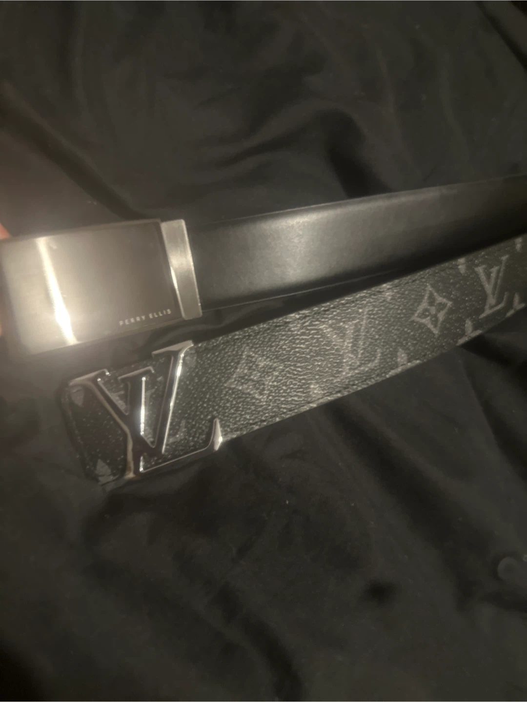 Perry Ellis & Louis Vuitton Belts