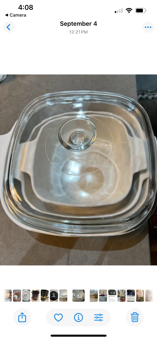 Vintage Corning Ware Casserole Dishes image indicator(3)