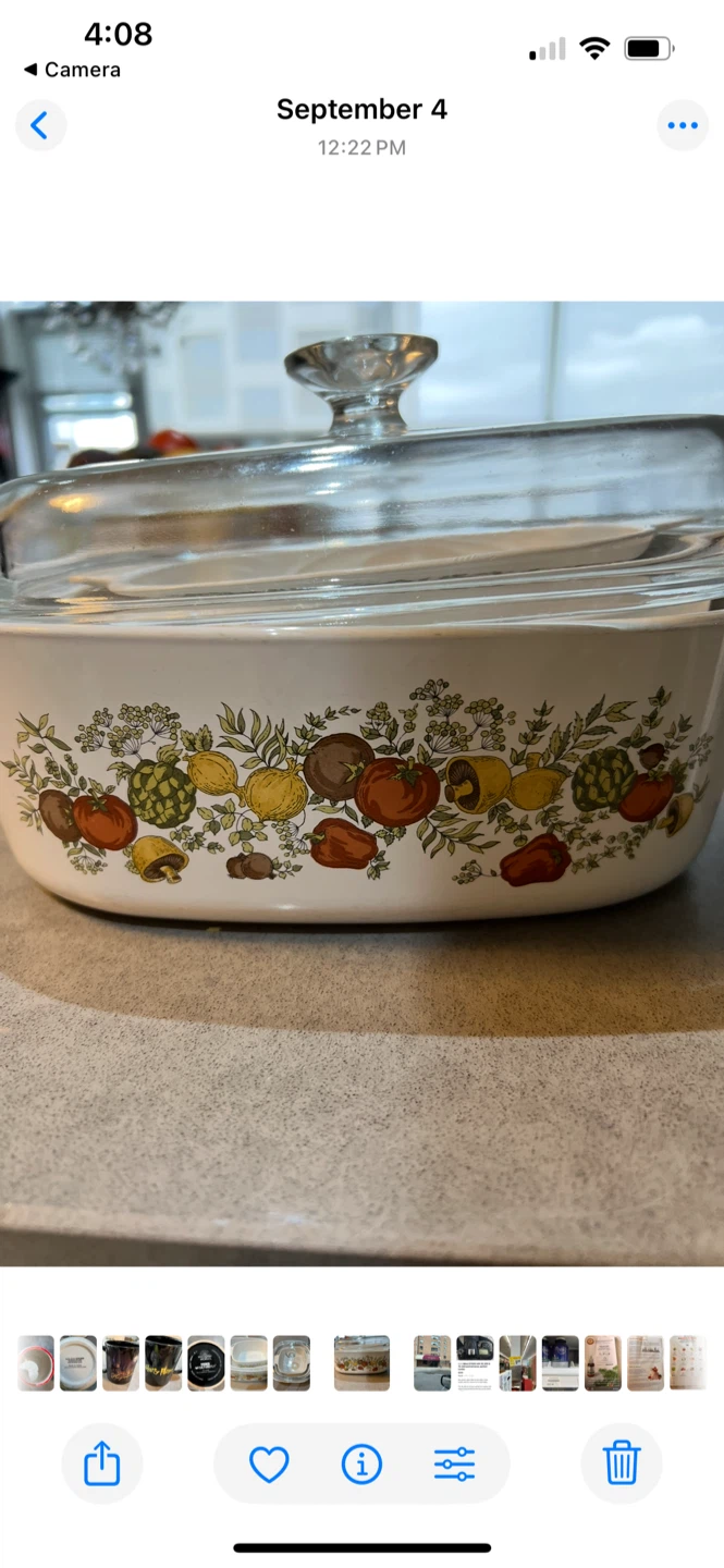 Vintage Corning Ware Casserole Dishes - photo 2