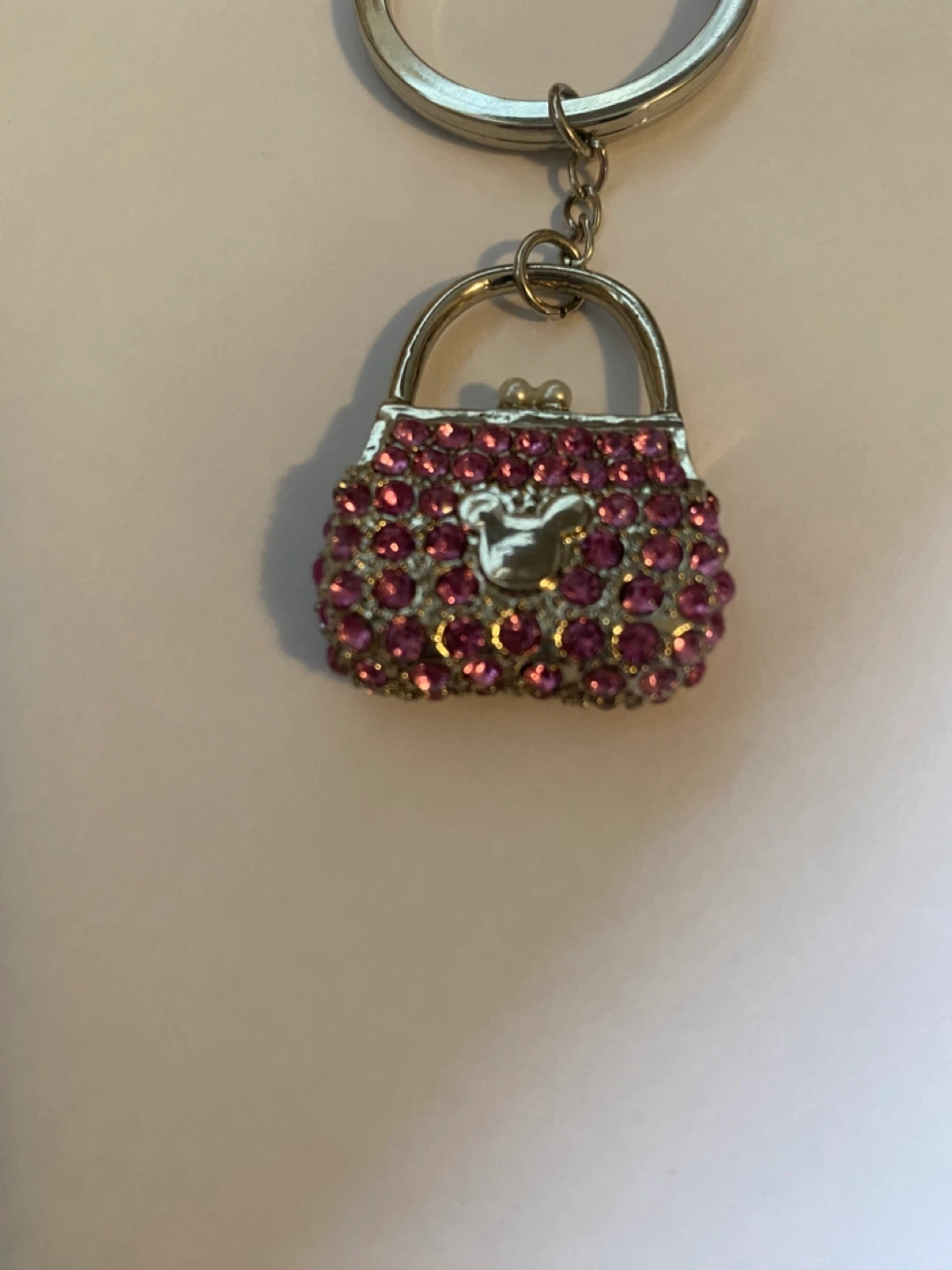 Disneyland Pink Purse princess  Keychain - photo 3