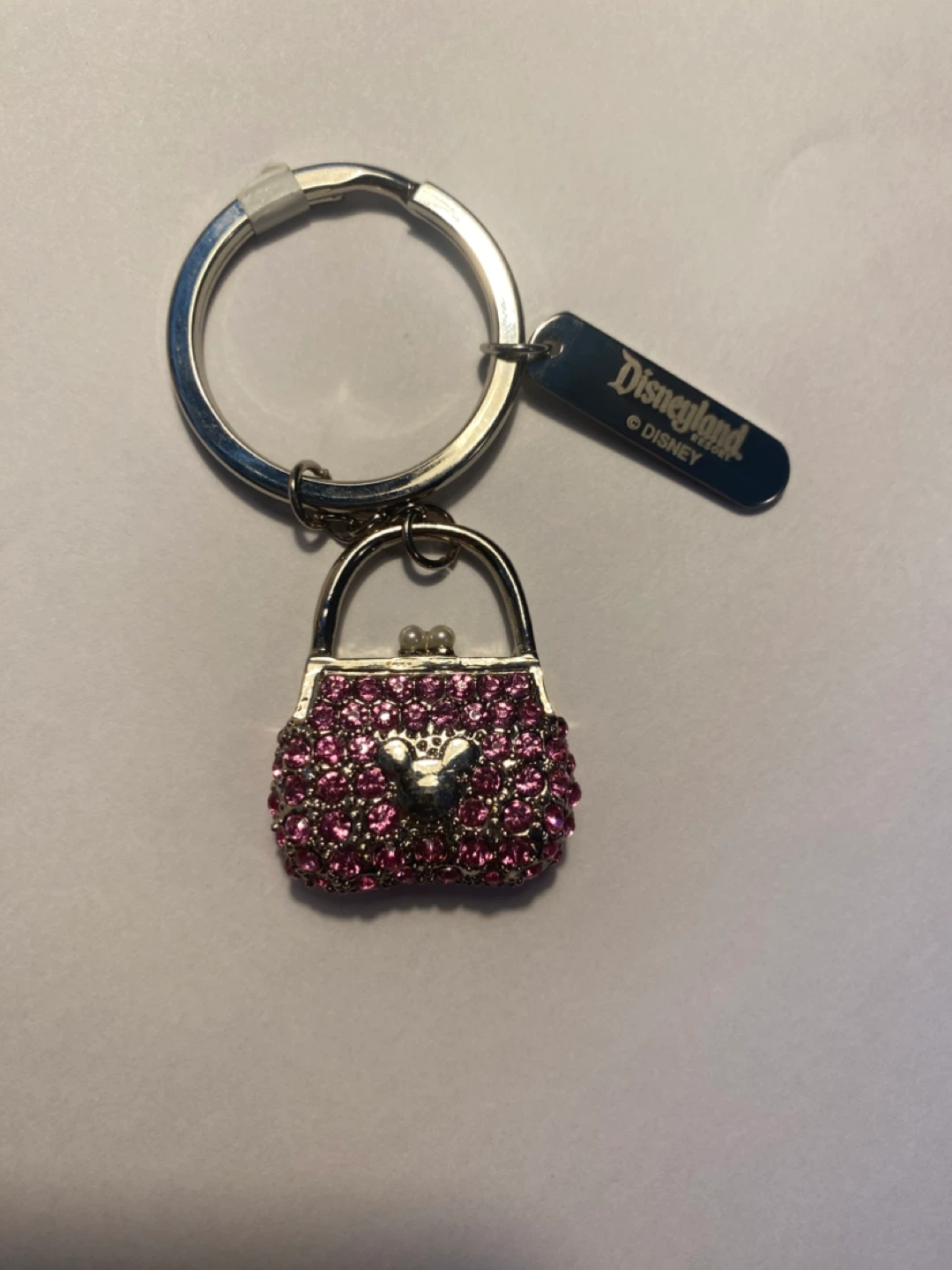 Disneyland Pink Purse princess  Keychain - photo 2