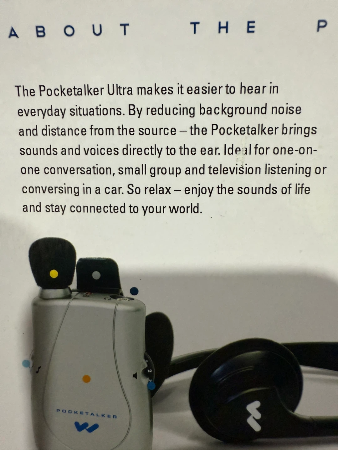 Williams Sound Pocketalker Ultra Duo Pack Amplifier - photo 2