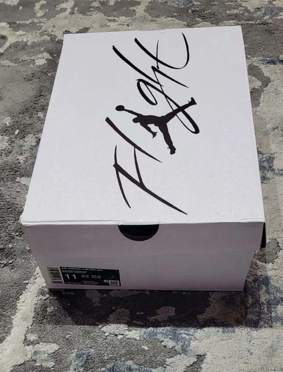 White thunder Jordan 4 - photo 3