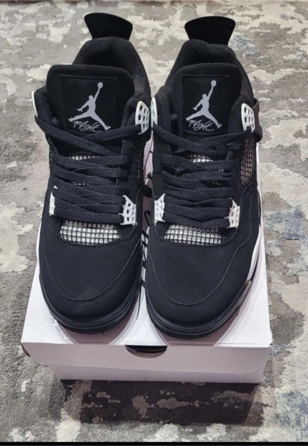 White thunder Jordan 4
