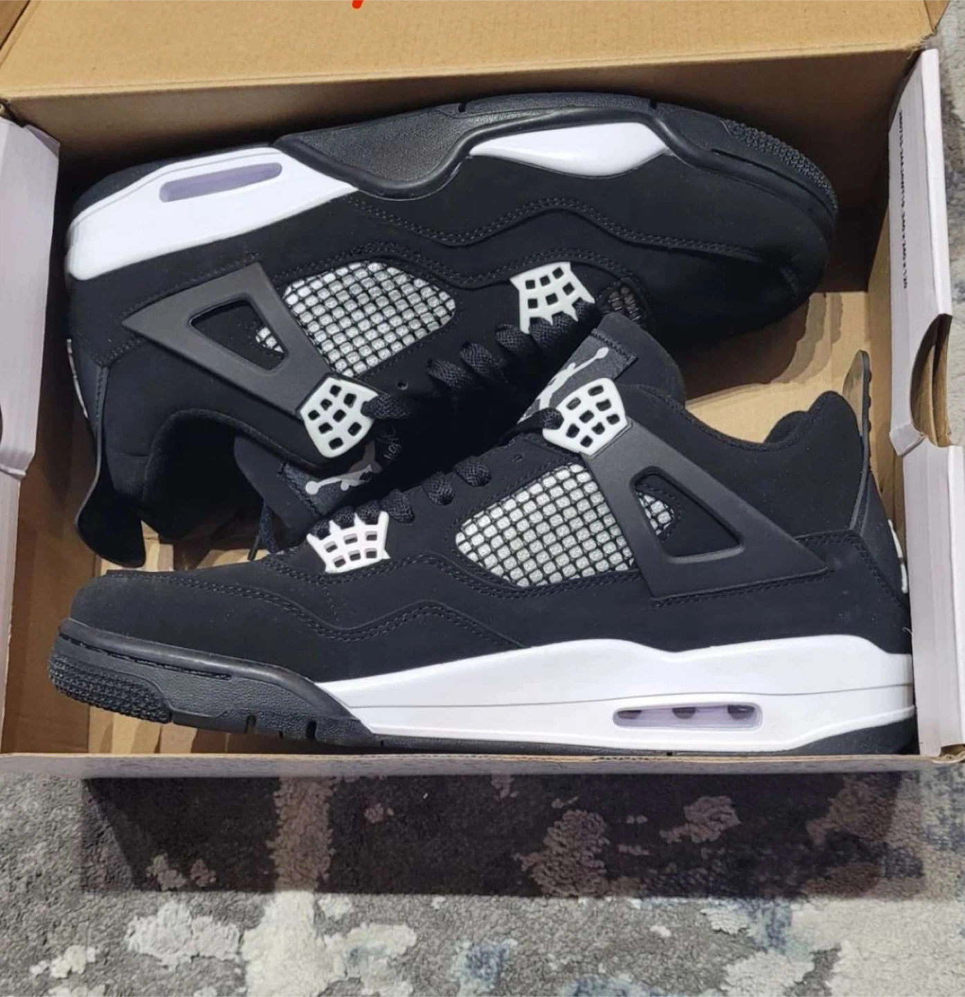 White thunder Jordan 4 - photo 5