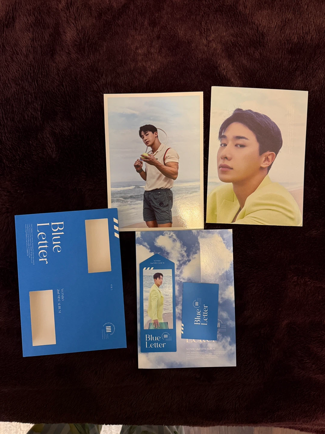 WONHO Blue Letter Album