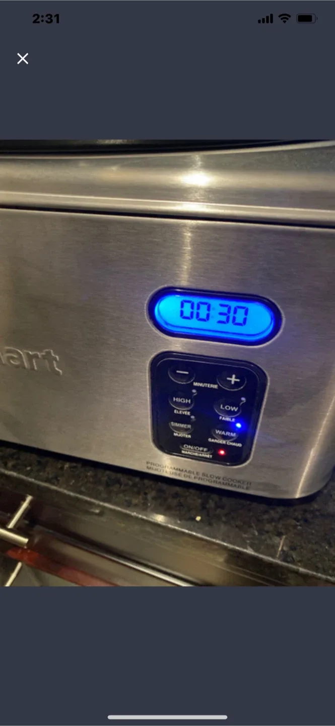 🥕 New Cuisinart Programmable Slow Cooker with retractable cord! thumbnail