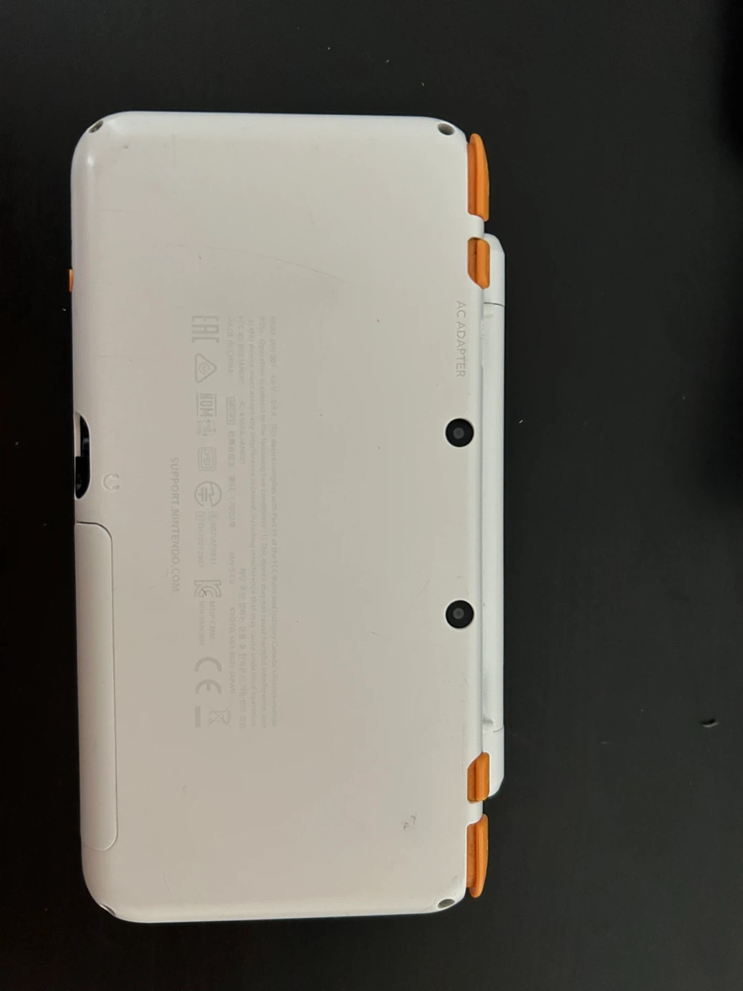New Nintendo 2DS XL - White & Orange - photo 3