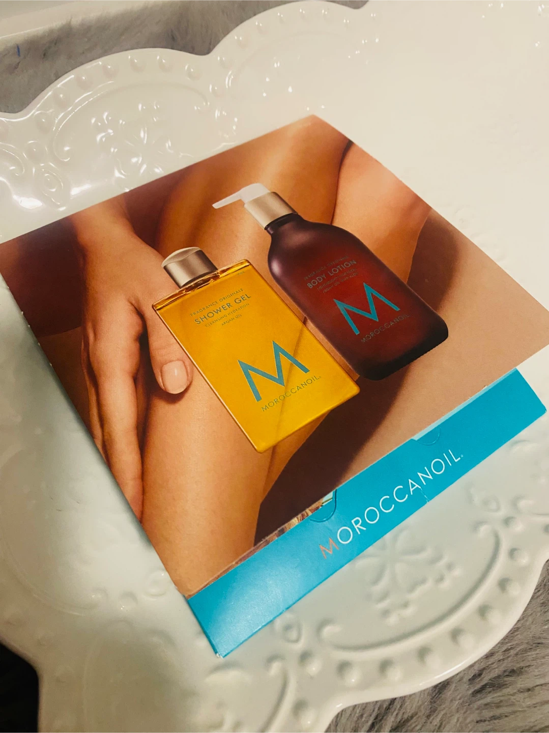 New Moroccanoil Shower Gel & Body Lotion Set