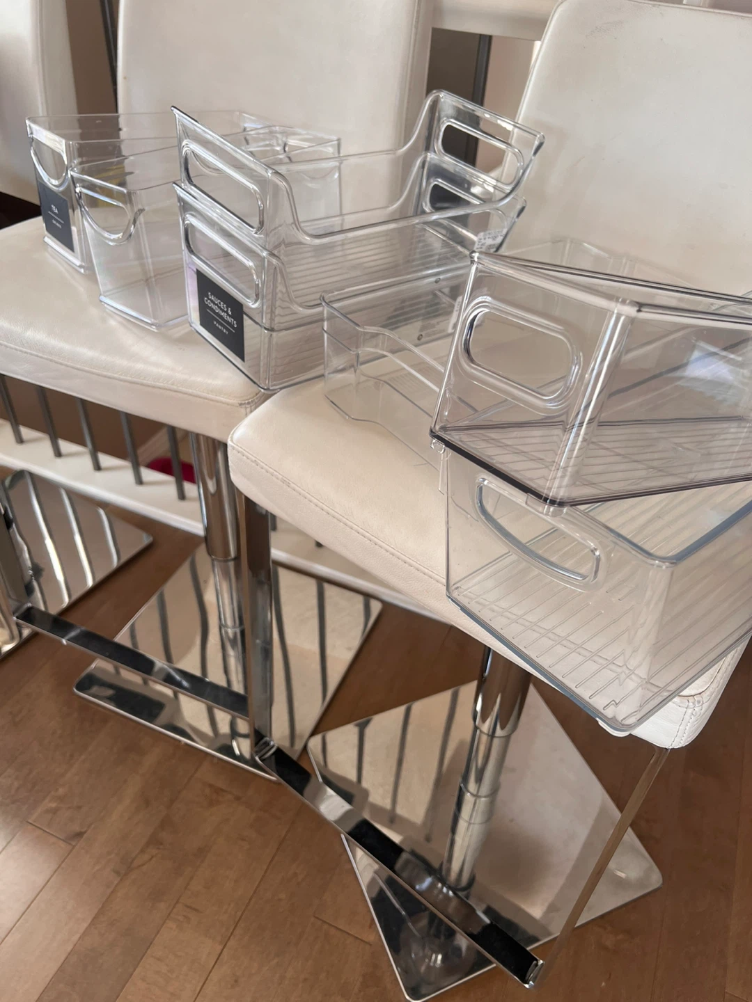 Pantry or Fridge Bins - Clear Organizers