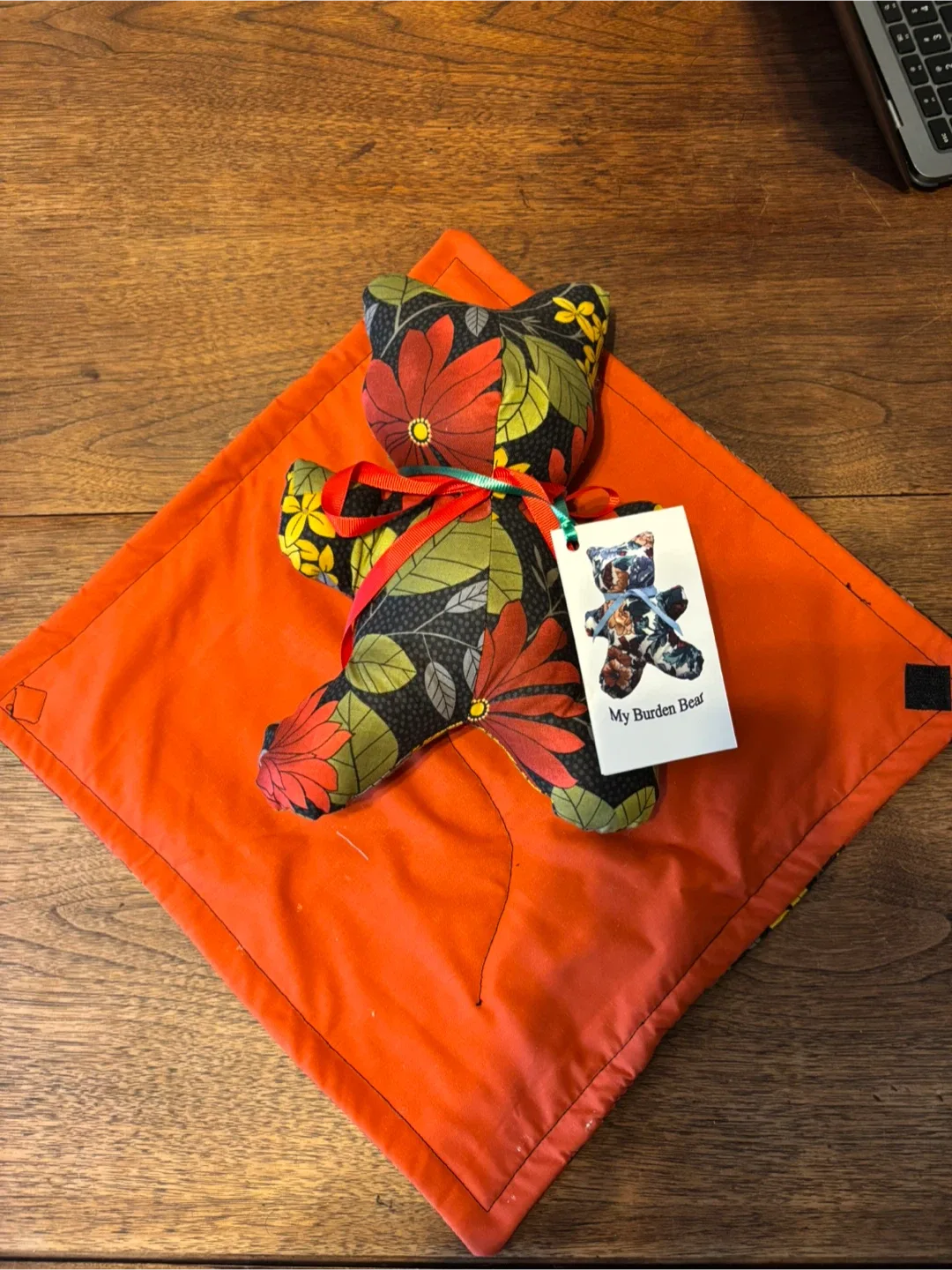 My Burden Bear - Handmade Comfort Toy image indicator(2)