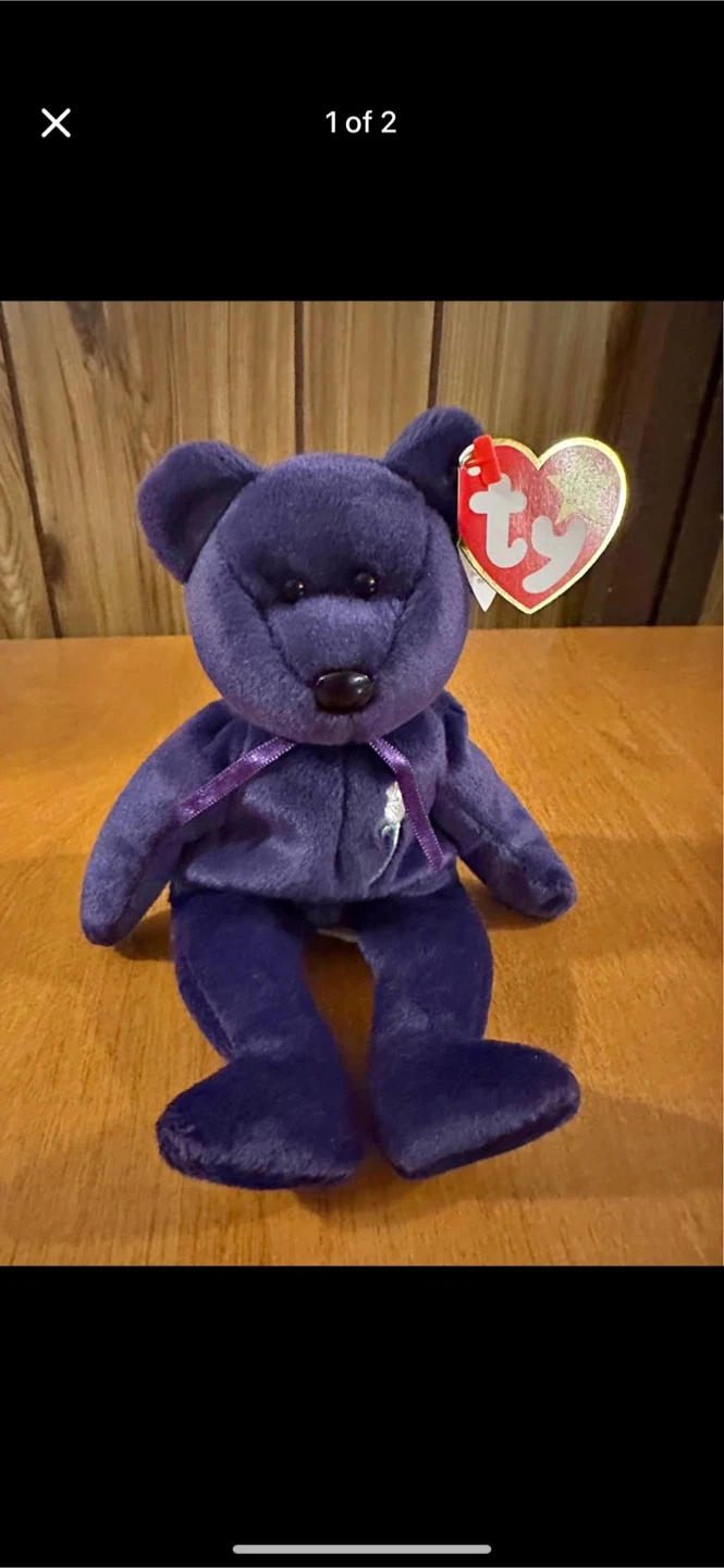 Princess Diana Collectable TY bear.