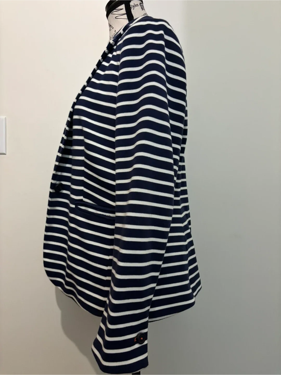 Joules Harbour Navy Stripe Blazer image indicator(5)