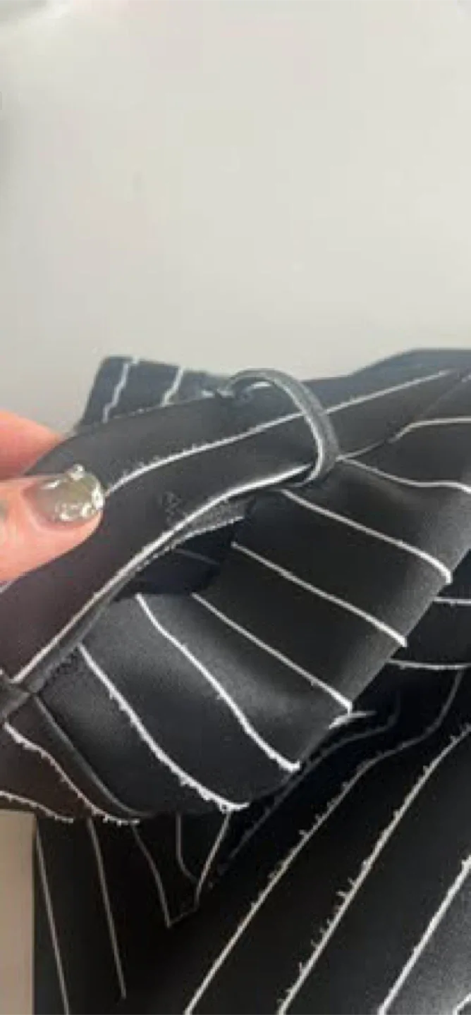 Striped Halloween flares with cut outs ASOS stretchy size 10 image indicator(6)