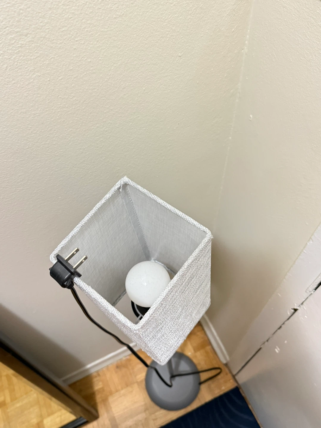 Grey Floor Lamp