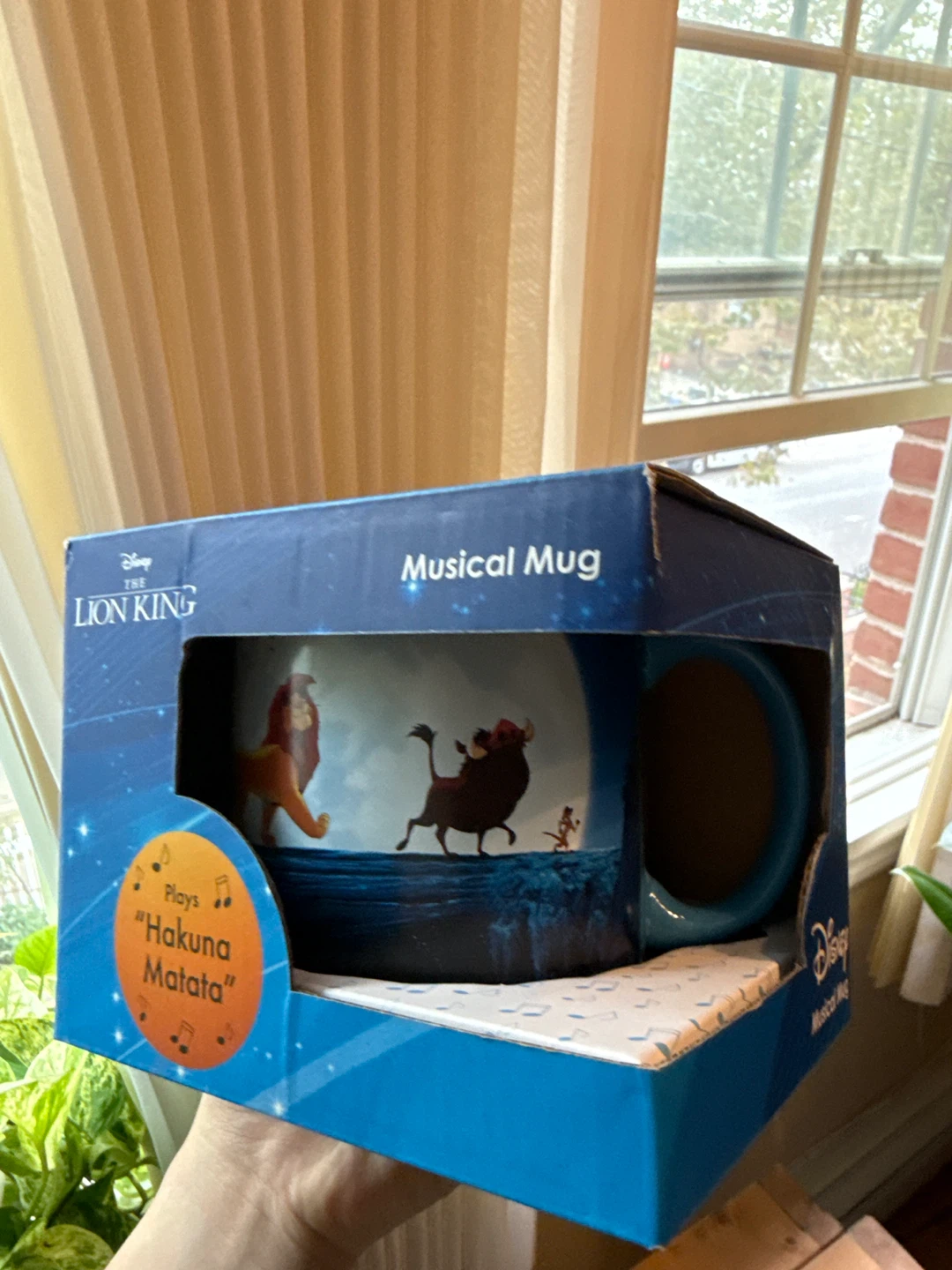 Disney Lion King Musical Mug - New in Box!