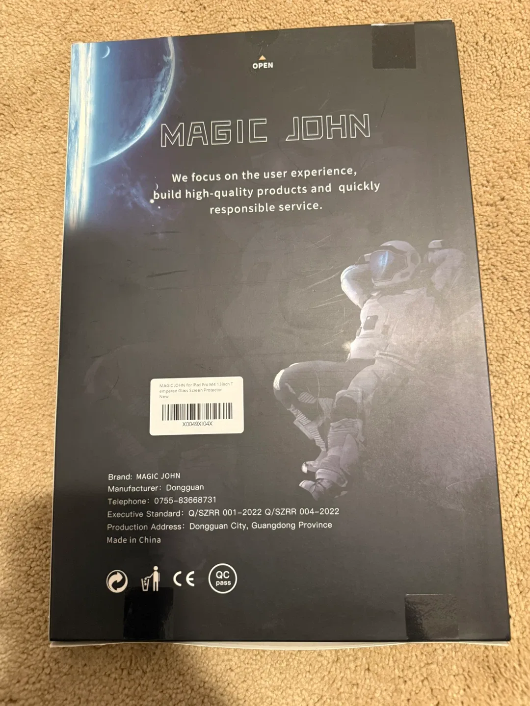 New Magic John iPad Pro 13" M4 Screen Protector image indicator(2)