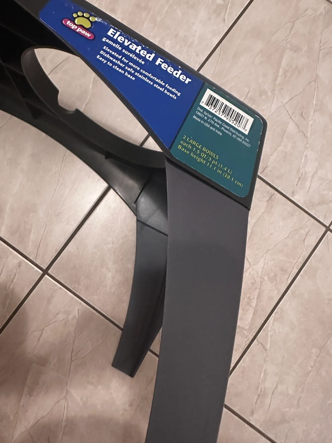 Top Paw Elevated Feeder - Large Bowls image indicator(3)