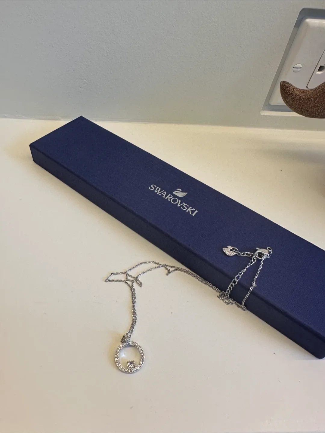 Swarovski Silver Necklace image indicator(2)