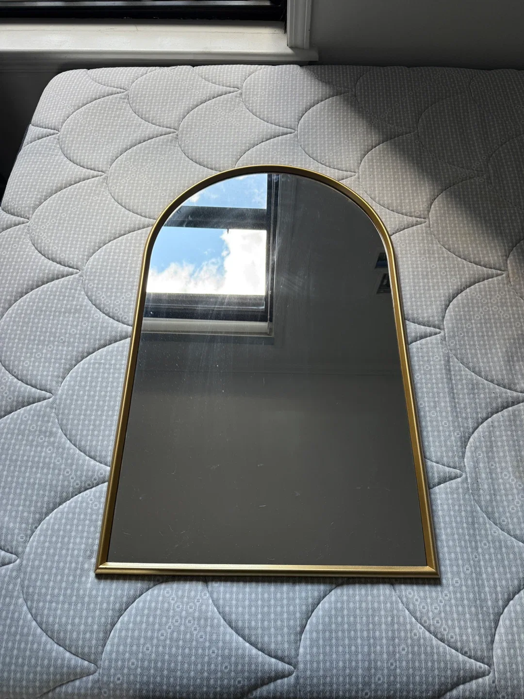 Gold Arched Wall Mirror thumbnail