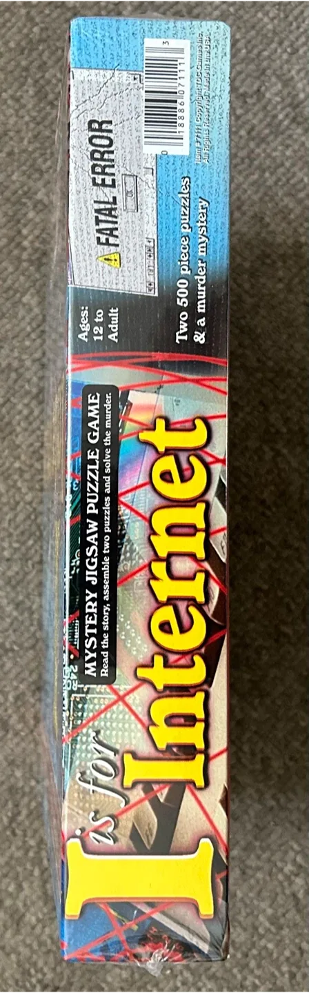 I is for Internet Mystery Jigsaw Puzzle Game image indicator(3)