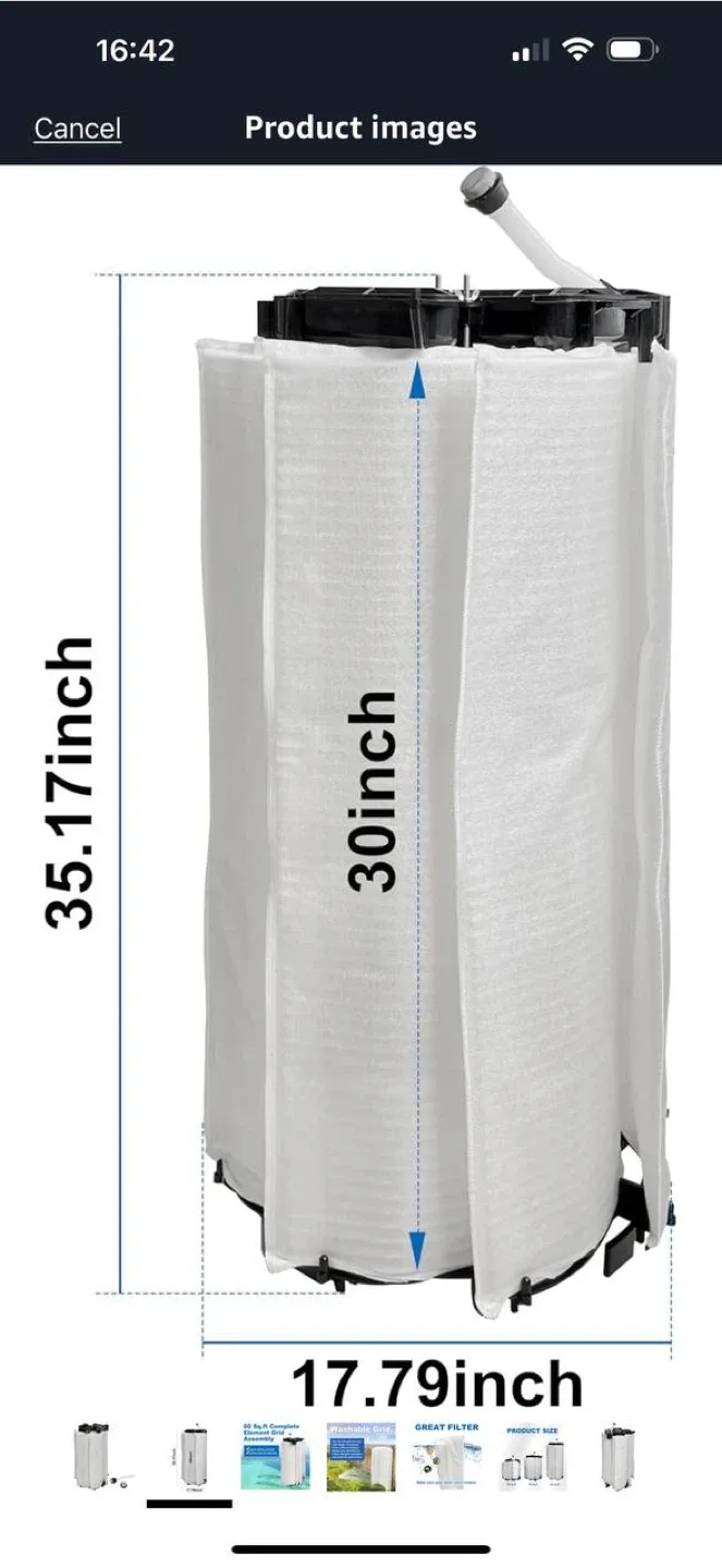 💦 Byenins 59023300 Pool Filter Grid Assembly – Open Box, New! image indicator(2)