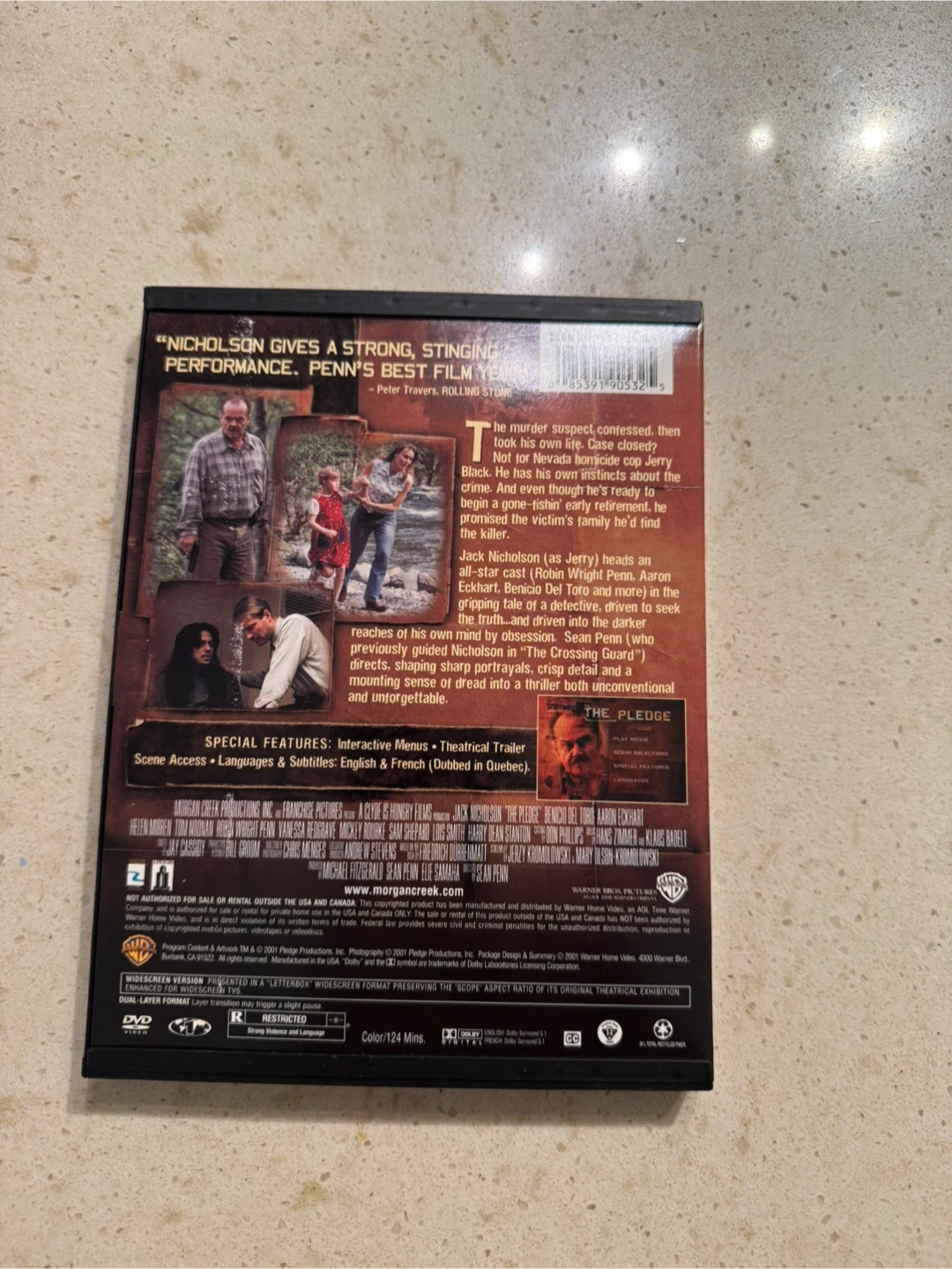 The Pledge DVD - Jack Nicholson - photo 2