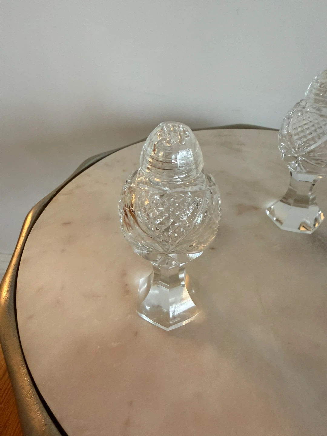 Crystal Salt and Pepper Shakers - photo 3